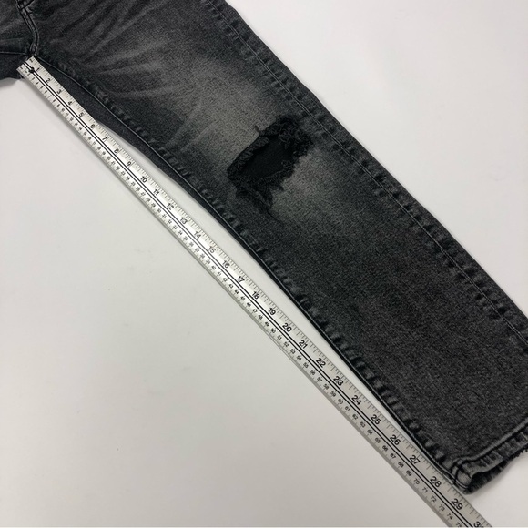 Anthropologie Pilcro Black Wash Vintage Straight Jeans Women's 29W - Picture 6 of 9